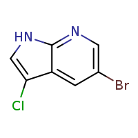 5-bromo-3-chloro-1H-pyrrolo[2,3-b]pyridine