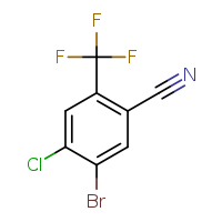5-bromo-4-chloro-2-(trifluoromethyl)benzonitrile