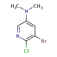 5-bromo-6-chloro-N,N-dimethylpyridin-3-amine