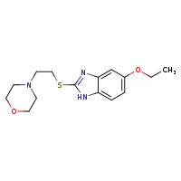 5-ethoxy-2-{[2-(morpholin-4-yl)ethyl]sulfanyl}-1H-1,3-benzodiazole