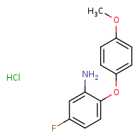 5-fluoro-2-(4-methoxyphenoxy)aniline hydrochloride