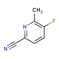 5-fluoro-6-methylpyridine-2-carbonitrile