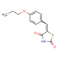 (5Z)-5-[(4-propoxyphenyl)methylidene]-1,3-thiazolidine-2,4-dione