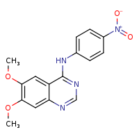 6,7-dimethoxy-N-(4-nitrophenyl)quinazolin-4-amine
