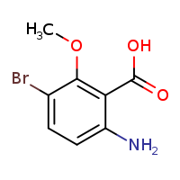 6-amino-3-bromo-2-methoxybenzoic acid