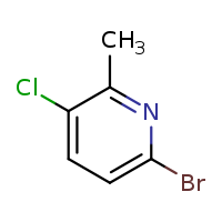 6-bromo-3-chloro-2-methylpyridine