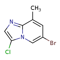 6-bromo-3-chloro-8-methylimidazo[1,2-a]pyridine
