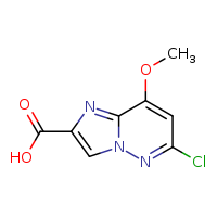 6-chloro-8-methoxyimidazo[1,2-b]pyridazine-2-carboxylic acid
