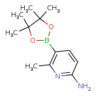 6-methyl-5-(4,4,5,5-tetramethyl-1,3,2-dioxaborolan-2-yl)pyridin-2-amine