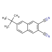 6-tert-butylnaphthalene-2,3-dicarbonitrile