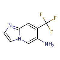 7-(trifluoromethyl)imidazo[1,2-a]pyridin-6-amine