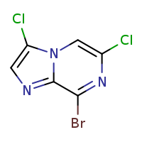 8-bromo-3,6-dichloroimidazo[1,2-a]pyrazine