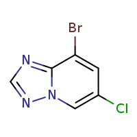 8-bromo-6-chloro-[1,2,4]triazolo[1,5-a]pyridine
