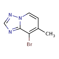 8-bromo-7-methyl-[1,2,4]triazolo[1,5-a]pyridine