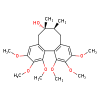 (9S,10S)-3,4,5,14,15,16-hexamethoxy-9,10-dimethyltricyclo[10.4.0.0²,?]hexadeca-1(12),2(7),3,5,13,15-hexaen-9-ol