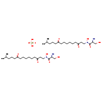bis((2S)-2-amino-N,3-dihydroxy-N-(14-methyl-3,10-dioxopentadecyl)propanamide); sulfuric acid