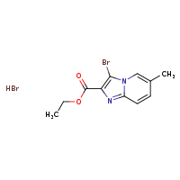 ethyl 3-bromo-6-methylimidazo[1,2-a]pyridine-2-carboxylate hydrobromide