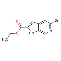 ethyl 5-bromo-1H-pyrrolo[2,3-c]pyridine-2-carboxylate