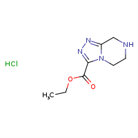 ethyl 5H,6H,7H,8H-[1,2,4]triazolo[4,3-a]pyrazine-3-carboxylate hydrochloride