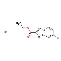 ethyl 7-chloroimidazo[1,2-a]pyridine-2-carboxylate hydrobromide