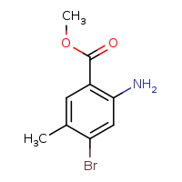 methyl 2-amino-4-bromo-5-methylbenzoate