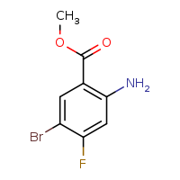 methyl 2-amino-5-bromo-4-fluorobenzoate