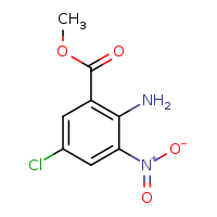 methyl 2-amino-5-chloro-3-nitrobenzoate