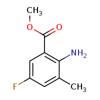 methyl 2-amino-5-fluoro-3-methylbenzoate