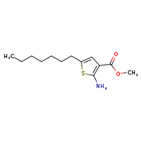 methyl 2-amino-5-heptylthiophene-3-carboxylate