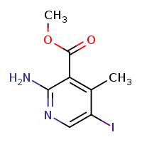methyl 2-amino-5-iodo-4-methylpyridine-3-carboxylate