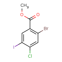 methyl 2-bromo-4-chloro-5-iodobenzoate