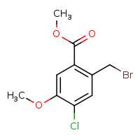 methyl 2-(bromomethyl)-4-chloro-5-methoxybenzoate