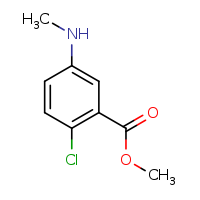 methyl 2-chloro-5-(methylamino)benzoate
