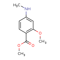 methyl 2-methoxy-4-(methylamino)benzoate