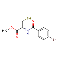 methyl (2R)-2-[(4-bromophenyl)formamido]-3-sulfanylpropanoate