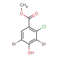 methyl 3,5-dibromo-2-chloro-4-hydroxybenzoate