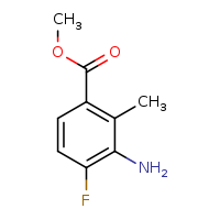methyl 3-amino-4-fluoro-2-methylbenzoate