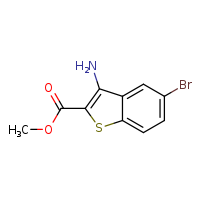 methyl 3-amino-5-bromo-1-benzothiophene-2-carboxylate