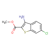 methyl 3-amino-6-chloro-1-benzothiophene-2-carboxylate