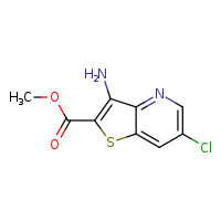methyl 3-amino-6-chlorothieno[3,2-b]pyridine-2-carboxylate