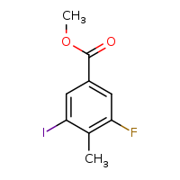 methyl 3-fluoro-5-iodo-4-methylbenzoate