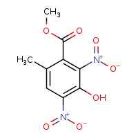 methyl 3-hydroxy-6-methyl-2,4-dinitrobenzoate