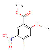 methyl 4-fluoro-2-methoxy-5-nitrobenzoate