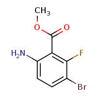methyl 6-amino-3-bromo-2-fluorobenzoate