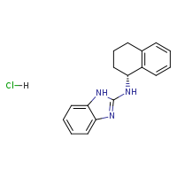 N-[(1R)-1,2,3,4-tetrahydronaphthalen-1-yl]-1H-1,3-benzodiazol-2-amine hydrochloride
