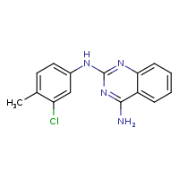 N2-(3-chloro-4-methylphenyl)quinazoline-2,4-diamine