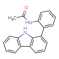 N-[2-(9H-carbazol-1-yl)phenyl]acetamide