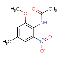 N-(2-methoxy-4-methyl-6-nitrophenyl)acetamide