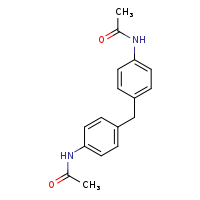 N-{4-[(4-acetamidophenyl)methyl]phenyl}acetamide
