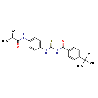 N-[4-({[(4-tert-butylphenyl)formamido]methanethioyl}amino)phenyl]-2-methylpropanamide